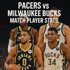 Milwaukee Bucks vs Pacers match player stats
